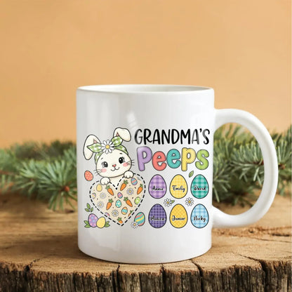 Personalized Mugs The Great Gift Of Easter Is Hope - Personalized Easter Day Custom Ceramic Mug