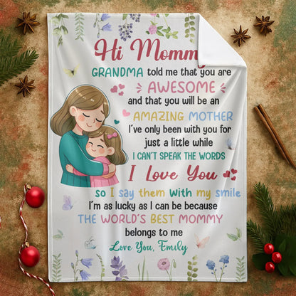 Personalized Blankets A Mother Is Always The Beginning, She Is How Things Begin - Personalized Mother's Day Custom Blanket