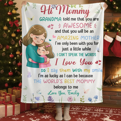 Personalized Blankets A Mother Is Always The Beginning, She Is How Things Begin - Personalized Mother's Day Custom Blanket
