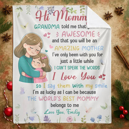 Personalized Blankets A Mother Is Always The Beginning, She Is How Things Begin - Personalized Mother's Day Custom Blanket