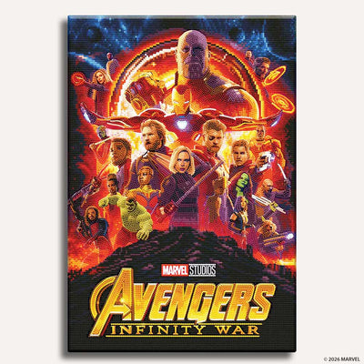 Diamond Painting Kits 15.6" x 23.2" | 40cm x 59cm Avengers: Infinity War - Diamond Painting Kit