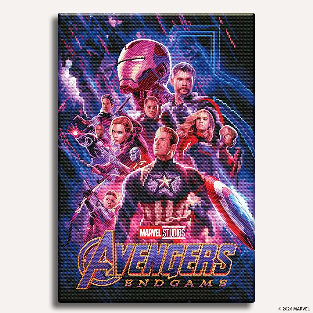 Diamond Painting Kits 15.6" x 23.2" | 40cm x 59cm Avengers: Endgame - Diamond Painting Kit
