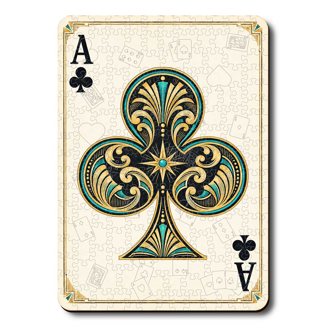 Animal Jigsaw Puzzle > Wooden Jigsaw Puzzle > Jigsaw Puzzle Ace Club - Wooden Jigsaw Puzzle