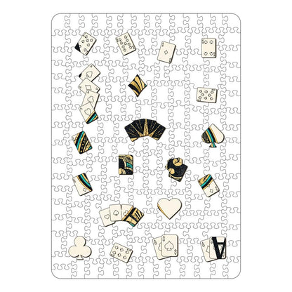 Animal Jigsaw Puzzle > Wooden Jigsaw Puzzle > Jigsaw Puzzle Ace Spade - Wooden Jigsaw Puzzle