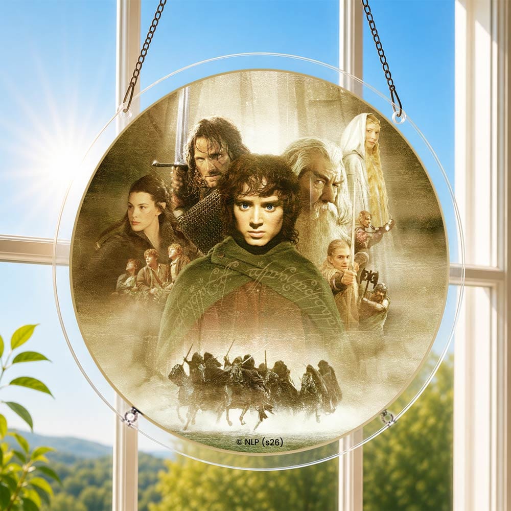 Acrylic Jigsaw Puzzle Acrylic Jigsaw Puzzle Suncatcher - Fellowship of the Ring