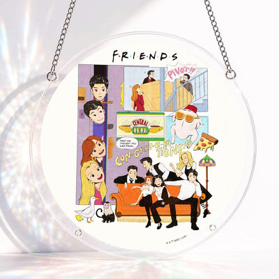 Acrylic Jigsaw Puzzle S - (7 inch) Acrylic Jigsaw Puzzle Suncatcher - Friends Forever