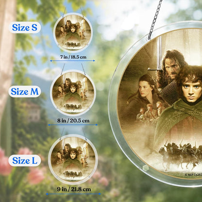 Acrylic Jigsaw Puzzle Acrylic Jigsaw Puzzle Suncatcher - Fellowship of the Ring