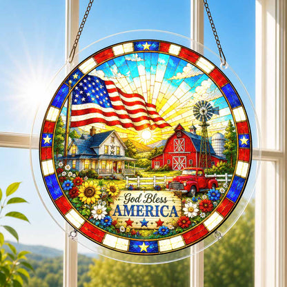 Acrylic Jigsaw Puzzle 🔥Limited Edition🔥 Acrylic Jigsaw Puzzle Suncatcher - Home of Freedom