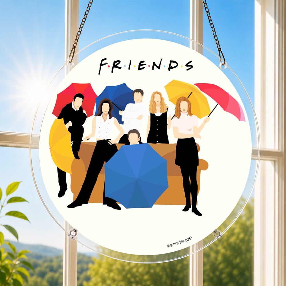 Acrylic Jigsaw Puzzle Acrylic Jigsaw Puzzle Suncatcher - The Friends Crew