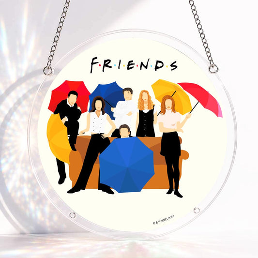 Acrylic Jigsaw Puzzle S - (7 inch) Acrylic Jigsaw Puzzle Suncatcher - The Friends Crew