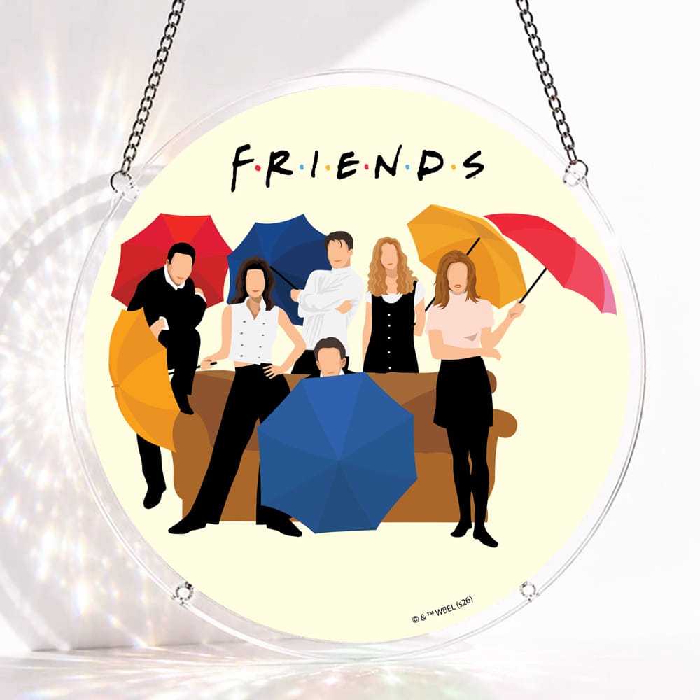 Acrylic Jigsaw Puzzle S - (7 inch) Acrylic Jigsaw Puzzle Suncatcher - The Friends Crew