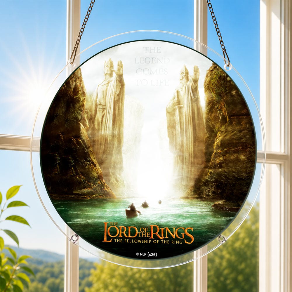 Acrylic Jigsaw Puzzle Acrylic Jigsaw Puzzle Suncatcher - The Gates of Argonath