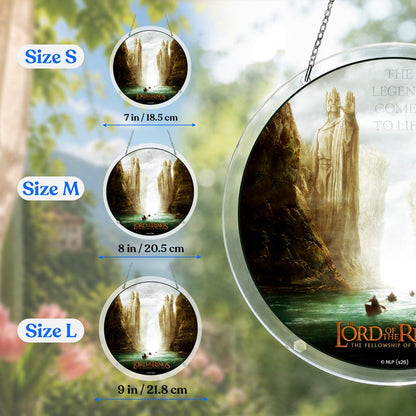 Acrylic Jigsaw Puzzle Acrylic Jigsaw Puzzle Suncatcher - The Gates of Argonath
