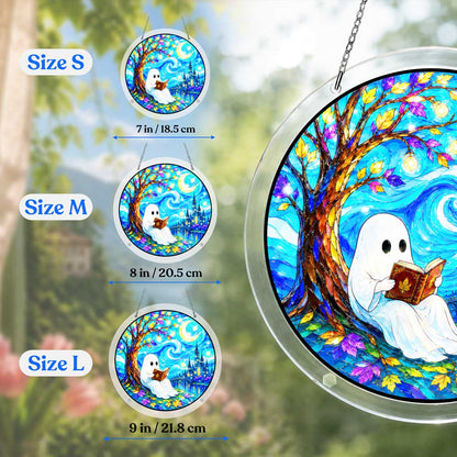 Acrylic Jigsaw Puzzle Acrylic Jigsaw Puzzle Suncatcher - Ghostly Night