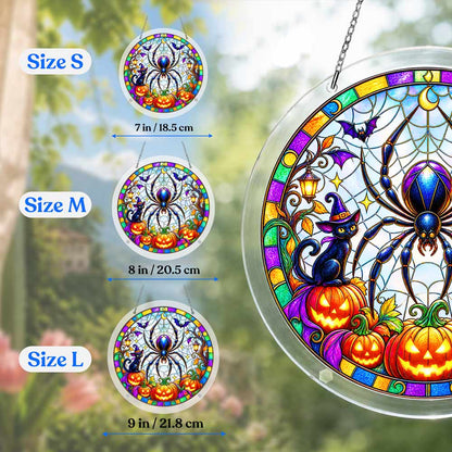 Acrylic Jigsaw Puzzle Acrylic Jigsaw Puzzle Suncatcher - Spooky Spider