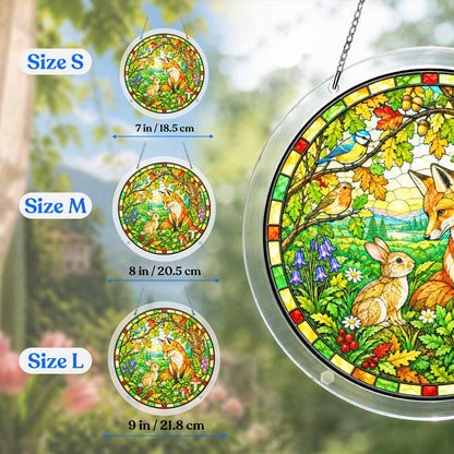 Acrylic Jigsaw Puzzle Acrylic Jigsaw Puzzle Suncatcher - Woodland Fox