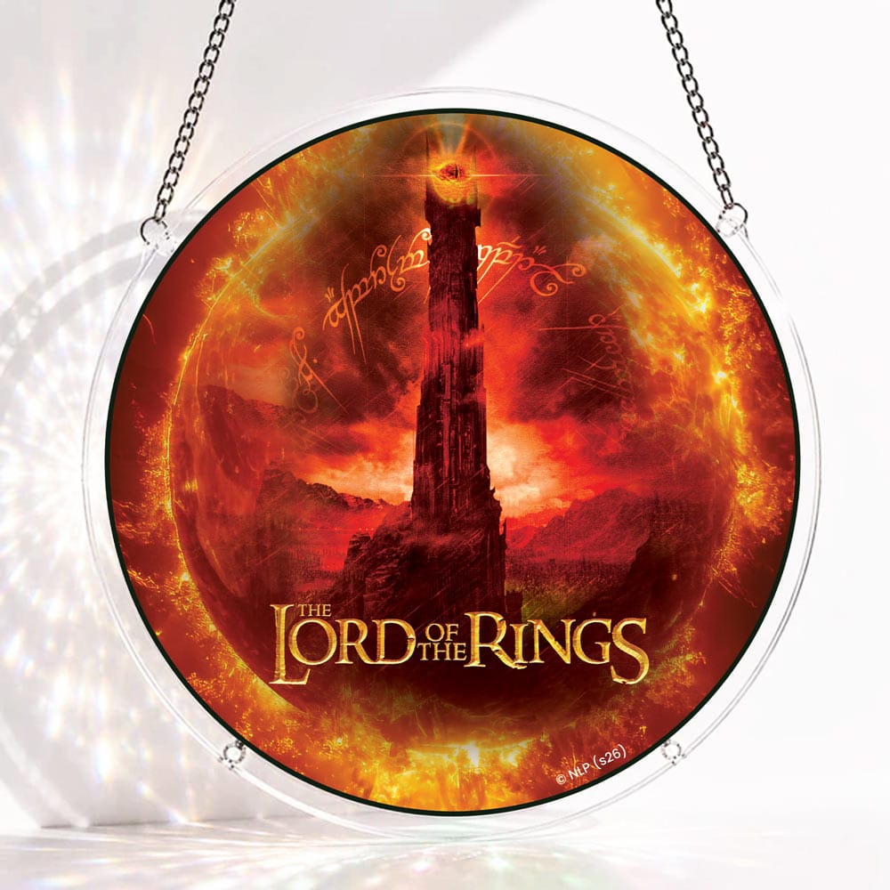 Acrylic Jigsaw Puzzle S - (7 inch) Acrylic Jigsaw Puzzle Suncatcher - The Eye of Sauron