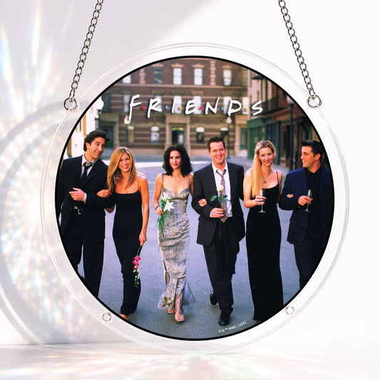 Acrylic Jigsaw Puzzle S - (7 inch) Acrylic Jigsaw Puzzle Suncatcher - Friends