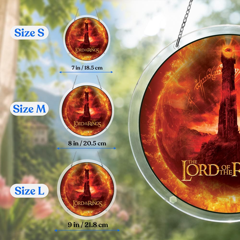 Acrylic Jigsaw Puzzle Acrylic Jigsaw Puzzle Suncatcher - The Eye of Sauron
