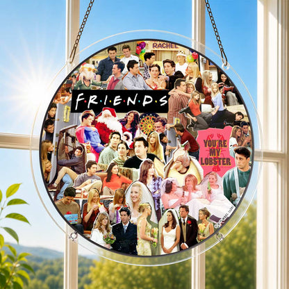 Acrylic Jigsaw Puzzle Acrylic Jigsaw Puzzle Suncatcher - Friends Iconic Moments