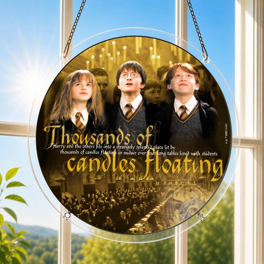 Acrylic Jigsaw Puzzle Acrylic Jigsaw Puzzle Suncatcher - Floating Candles