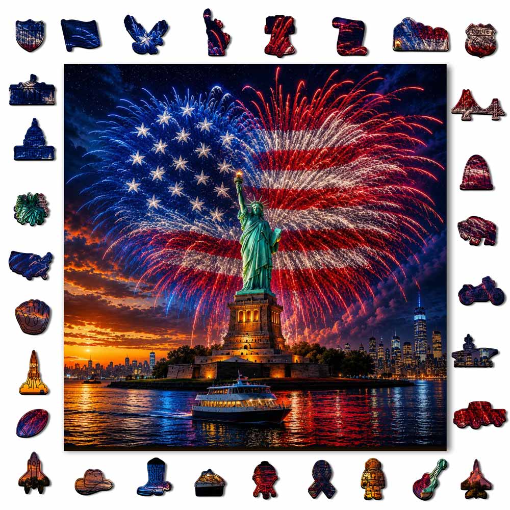 Animal Jigsaw Puzzle > Wooden Jigsaw Puzzle > Jigsaw Puzzle A5/Small 🔥Last Day 🔥Anniversary Pride - Wooden Jigsaw Puzzle