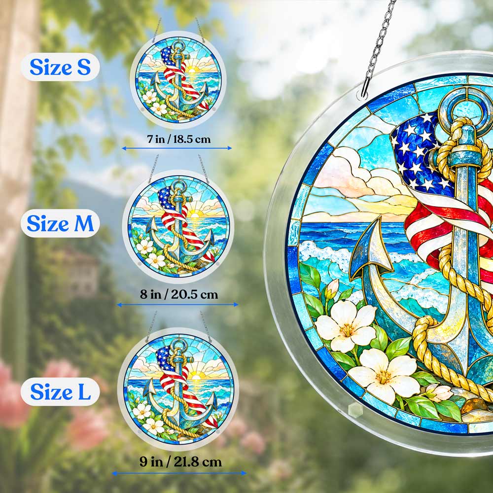 Acrylic Jigsaw Puzzle Acrylic Jigsaw Puzzle Suncatcher - Anchor of Service