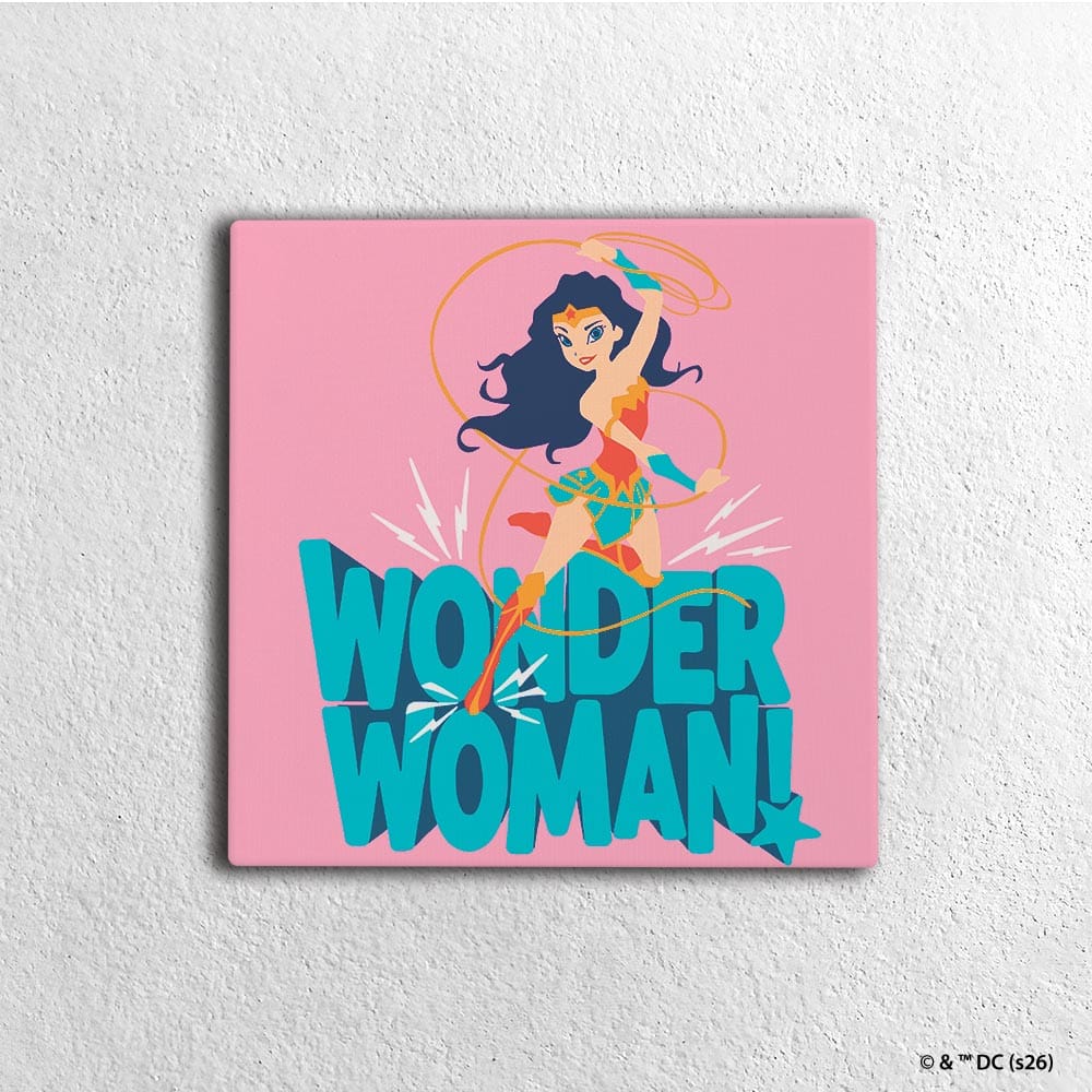 Painting By Numbers Kits 9.8" x 9.8" (25x25cm) Wonder Woman - Paint By Numbers Kit