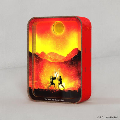 3D DIY Wooden Puzzle Night Lamps Mustafar Battle Mustafar Battle - 3D DIY Wooden Puzzle Night Lamp