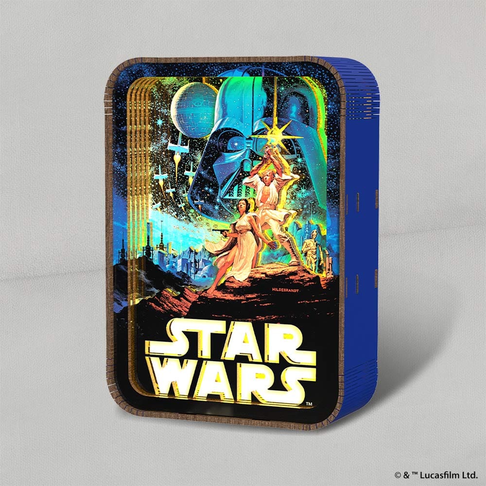 3D DIY Wooden Puzzle Night Lamps Star Wars: A New Hope Star Wars: A New Hope - 3D DIY Wooden Puzzle Night Lamp