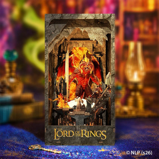 Book Nook Kits 274 Pieces | 18.5×13.5×25.5 cm (7.3" × 5.4" × 10") You Shall Not Pass - DIY Book Nook Kit