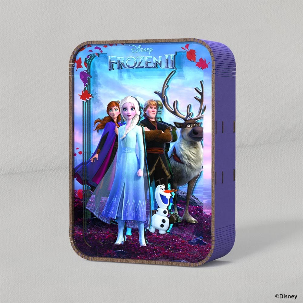 3D DIY Wooden Puzzle Night Lamps Frozen Journey Frozen Journey - 3D DIY Wooden Puzzle Night Lamp