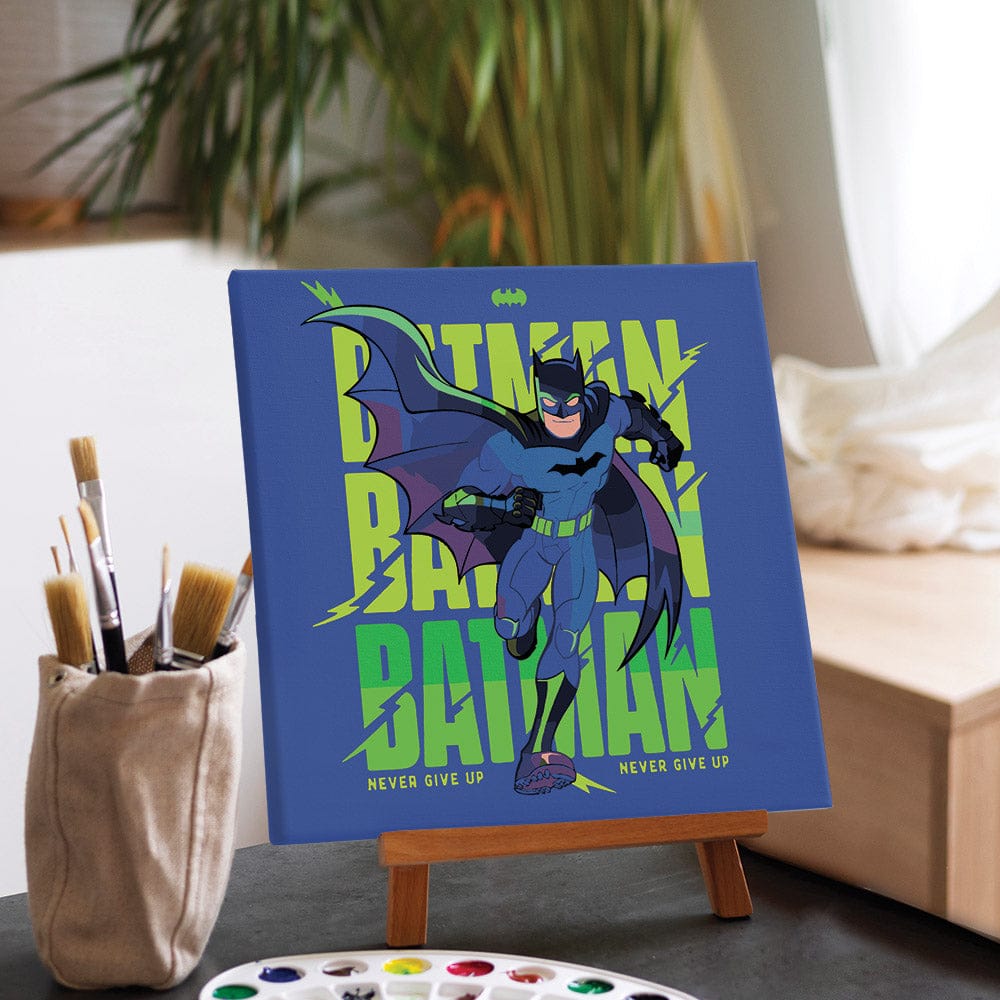 Painting By Numbers Kits 9.8" x 9.8" (25x25cm) Batman - Paint By Numbers Kit