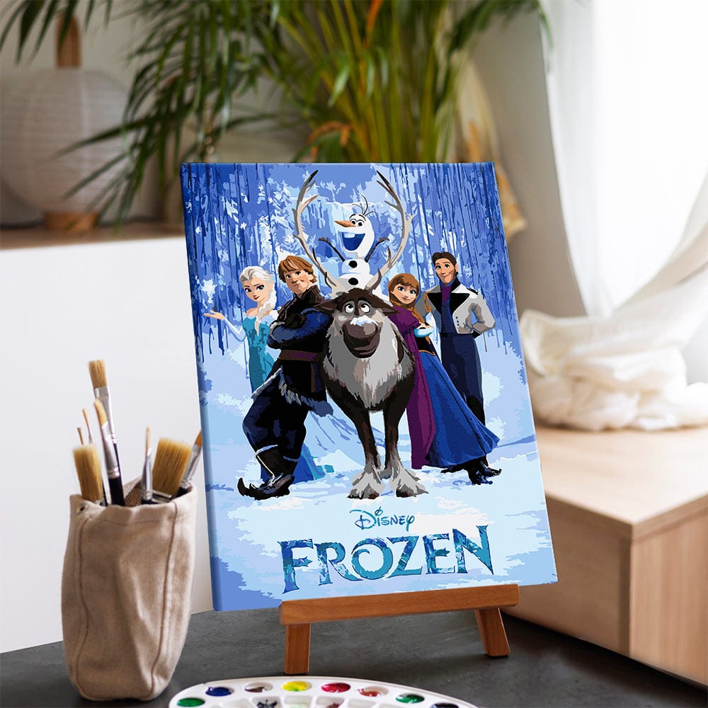 Painting By Numbers Kits 14.6" x 19.7" (37x50cm) Frozen Journey - Paint By Numbers Kit