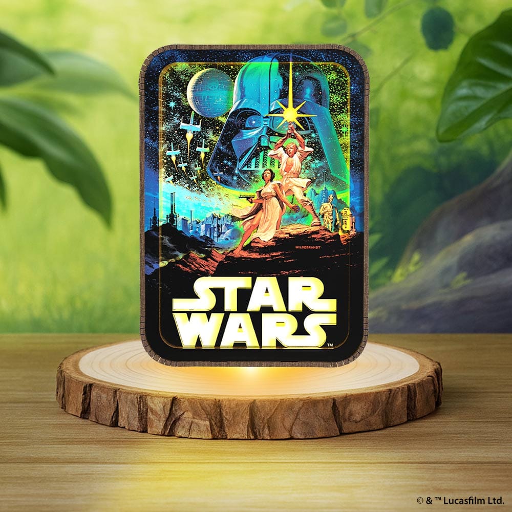 3D DIY Wooden Puzzle Night Lamps Star Wars: A New Hope Star Wars: A New Hope - 3D DIY Wooden Puzzle Night Lamp