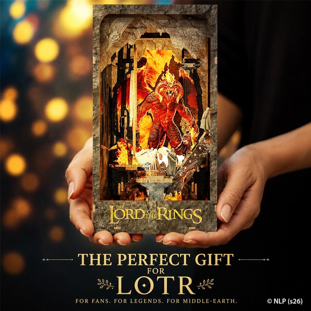 Book Nook Kits 274 Pieces | 18.5×13.5×25.5 cm (7.3" × 5.4" × 10") You Shall Not Pass - DIY Book Nook Kit
