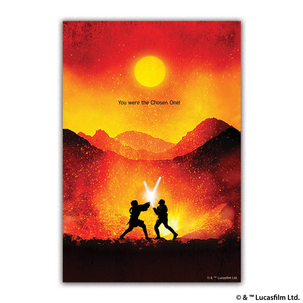 Wooden Jigsaw Puzzles Mustafar Battle – Wooden Jigsaw Puzzle