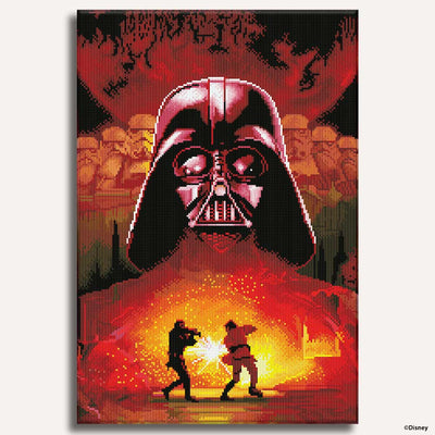 Diamond Painting Kits 17.7" x 26" | 45cm x 66cm Darth Vader™ Rising - Diamond Painting Kit