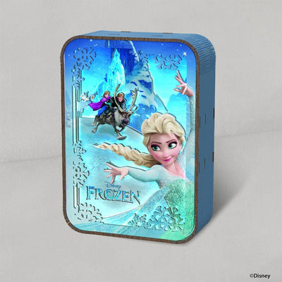3D DIY Wooden Puzzle Night Lamps Snow Kingdom Snow Kingdom - 3D DIY Wooden Puzzle Night Lamp