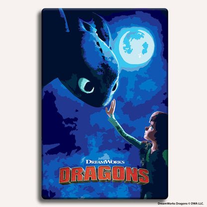 Painting By Numbers Kits 12.6" x 18.9" (32x48cm) First Touch - Paint By Numbers Kit