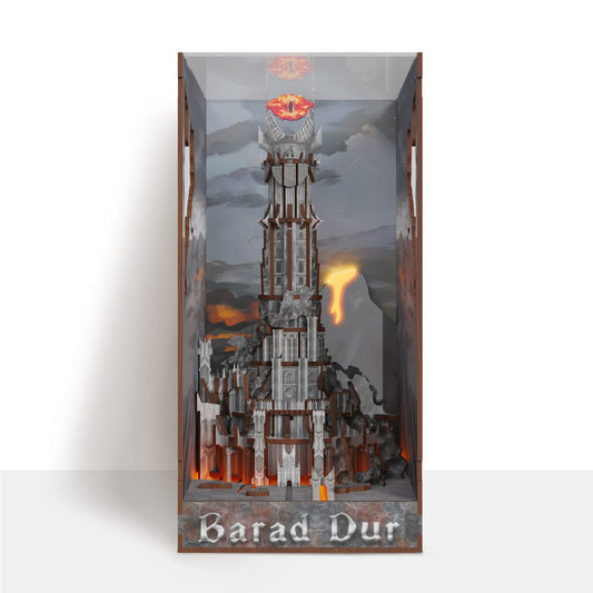 Book Nook Kits 254 Pieces | 17.8×12×24.5 cm (7.0" × 4.7" × 9.6") Barad Dur - DIY Book Nook Kit