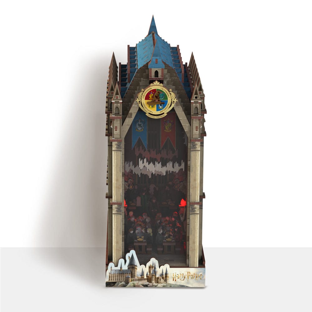 Book Nook Kits 534 Pieces | 7.6" x 4.3" x 10.6" The Great Hall - DIY Book Nook Kit