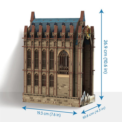Book Nook Kits 534 Pieces | 7.6" x 4.3" x 10.6" The Great Hall - DIY Book Nook Kit