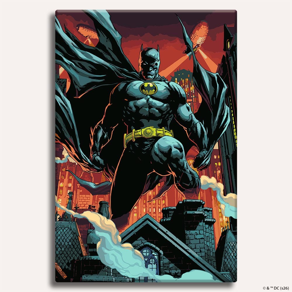 Painting By Numbers Kits 15.7" x 23.6" (40x60cm) Batman Gotham's Vigilante - Paint By Numbers Kit