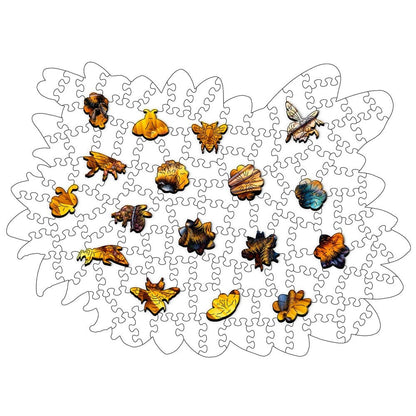 Wooden Jigsaw Puzzles Sunny Bee - Jigsaw Puzzle