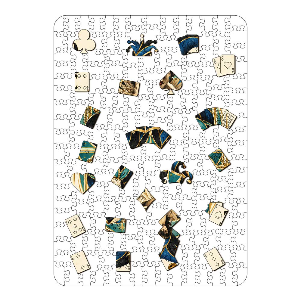 Animal Jigsaw Puzzle > Wooden Jigsaw Puzzle > Jigsaw Puzzle Black Joker - Wooden Jigsaw Puzzle