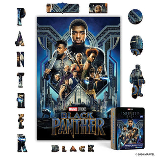 Black Panther – Wooden Jigsaw Puzzle