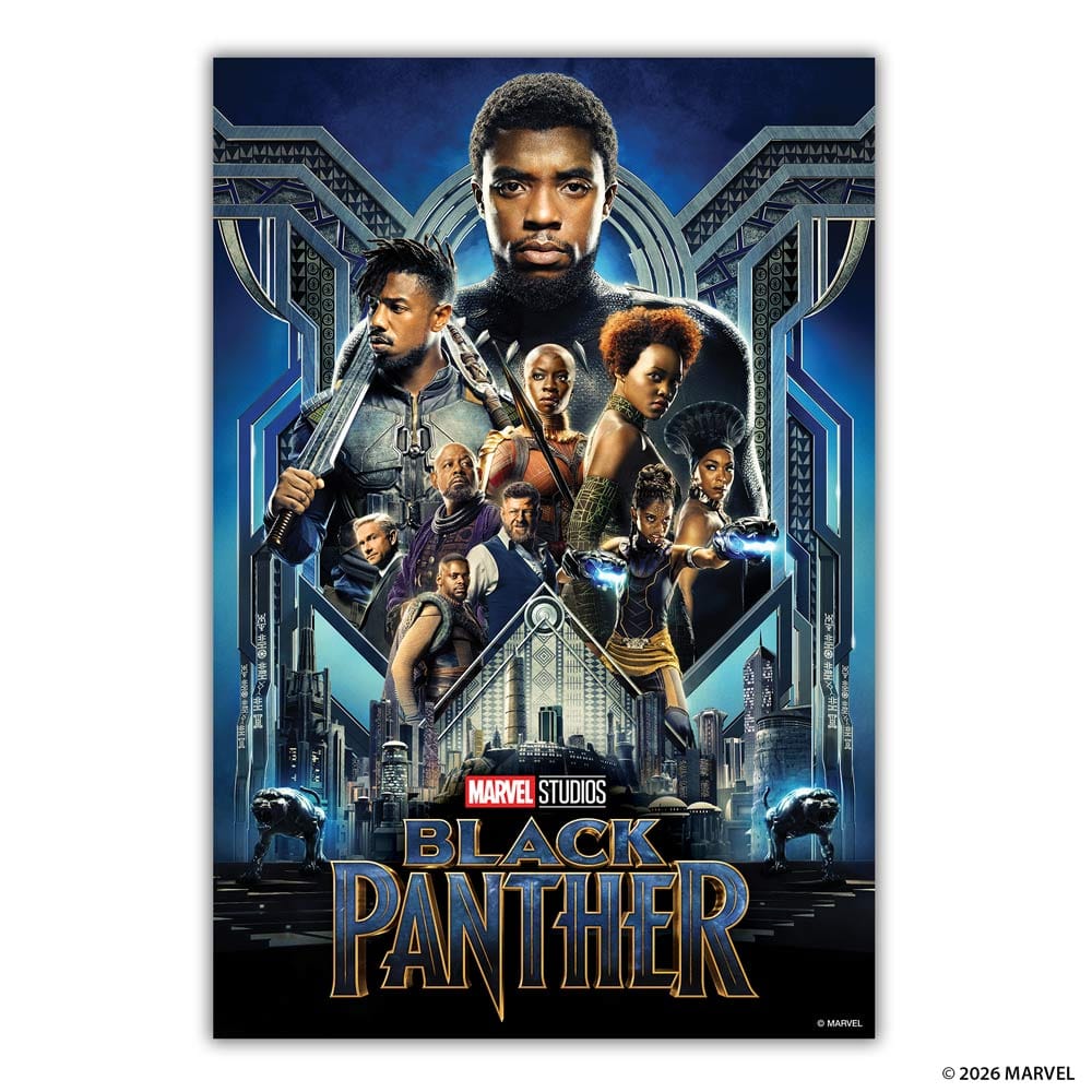 Wooden Jigsaw Puzzles Black Panther – Wooden Jigsaw Puzzle