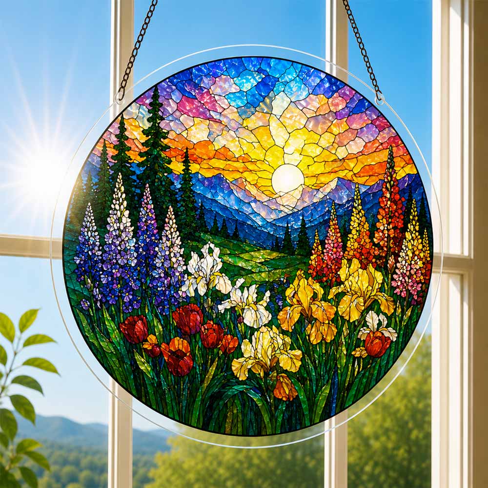 Acrylic Jigsaw Puzzle Bloom Valley - Acrylic Jigsaw Puzzle