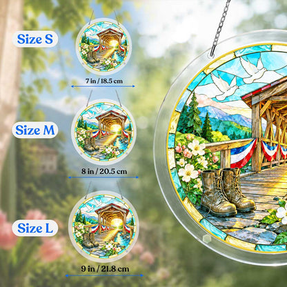 Acrylic Jigsaw Puzzle Acrylic Jigsaw Puzzle Suncatcher - Bridge of Honor